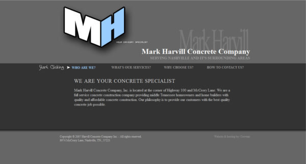 Mark Harvill Concrete Company